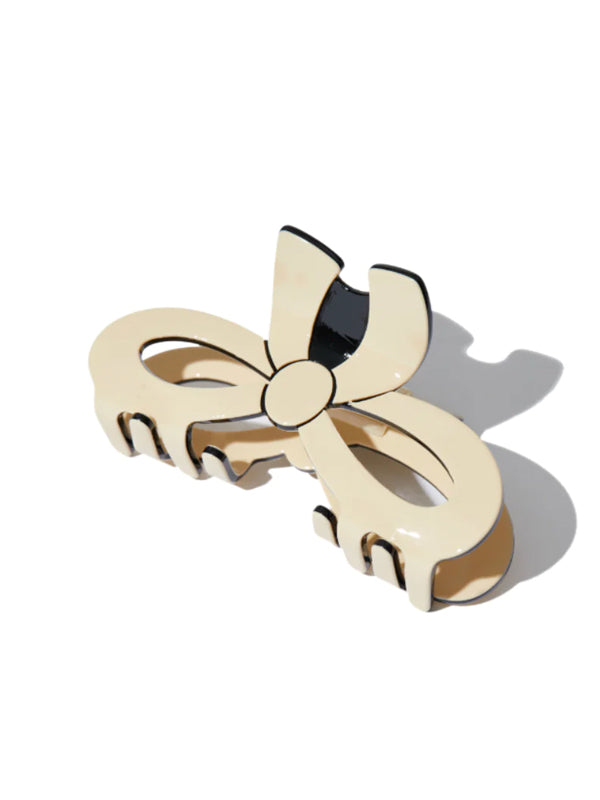 Bow Ribbon Hair Claw -- YKIIY CLOTHING