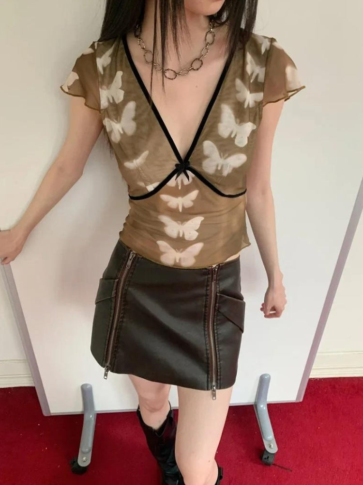 Butterfly Top -- YKIIY CLOTHING
