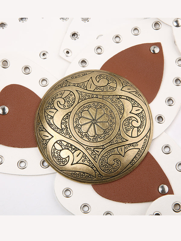 Heart-Shaped Splicing Belt -- YKIIY CLOTHING