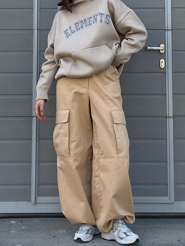 Multi-Pocket Cargo Pants -- YKIIY CLOTHING