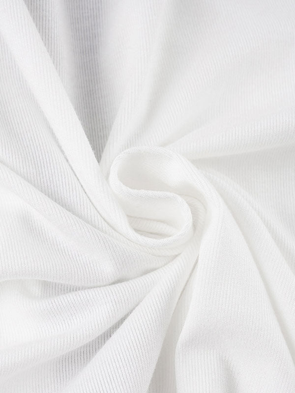 Band Collar Contrast Trim Zippers Jacket -- YKIIY  CLOTHING