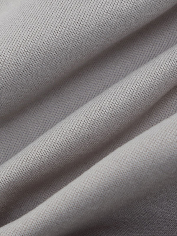 Button High Neck Rib Knit Cuffs Jacket -- YKIIY  CLOTHING