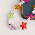 Colorful Beaded Starfish Faux Pearl Phone Chain -- YKIIY  CLOTHING