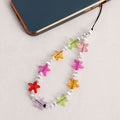 Colorful Beaded Starfish Faux Pearl Phone Chain -- YKIIY  CLOTHING