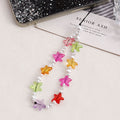 Colorful Beaded Starfish Faux Pearl Phone Chain -- YKIIY  CLOTHING