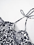 Halter Strappy Backless Mini Dress -- YKIIY  CLOTHING