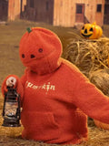 Pumpkin Fleece Funny Long Sleeve Sweatshirt -- YKIIY  CLOTHING