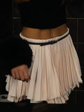 Push Up Ruffled Hem Two Piece Set -- YKIIY  CLOTHING
