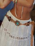 Retro Braided Ring Contrast Belt -- YKIIY  CLOTHING