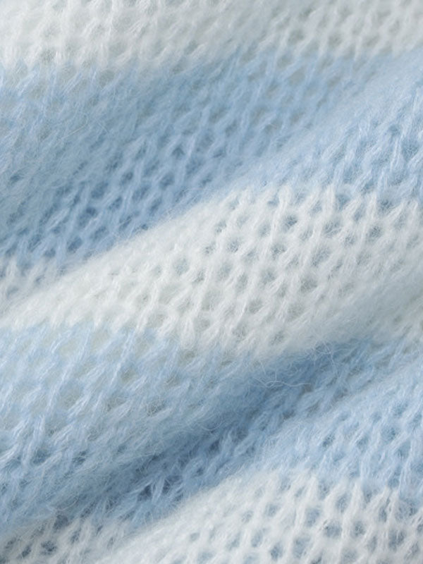 Round Neck Embossed Design Sweaters -- YKIIY  CLOTHING