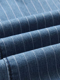 Vertical Striped Rough Selvedge Pants -- YKIIY  CLOTHING