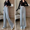 Y2K Checkered Sweatpants -- YKIIY  CLOTHING