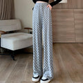 Y2K Checkered Sweatpants -- YKIIY  CLOTHING