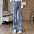 Y2K Checkered Sweatpants -- YKIIY  CLOTHING